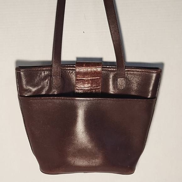 Beautiful Brighton woven leather tote bag-vintage - Picture 3 of 10